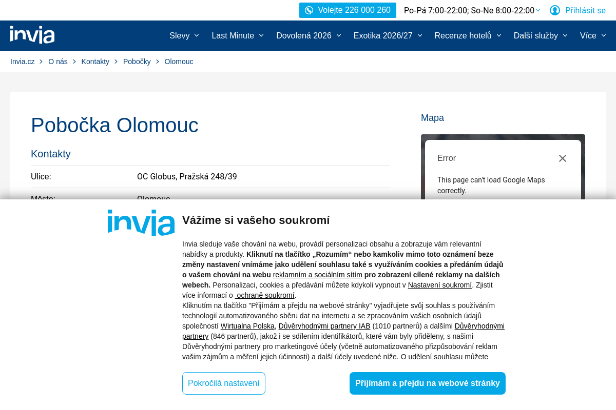 Invia - cestovní agentura