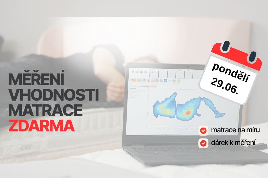 Měření vhodnosti matrace