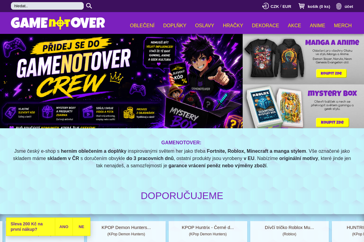 Gamenotover.cz