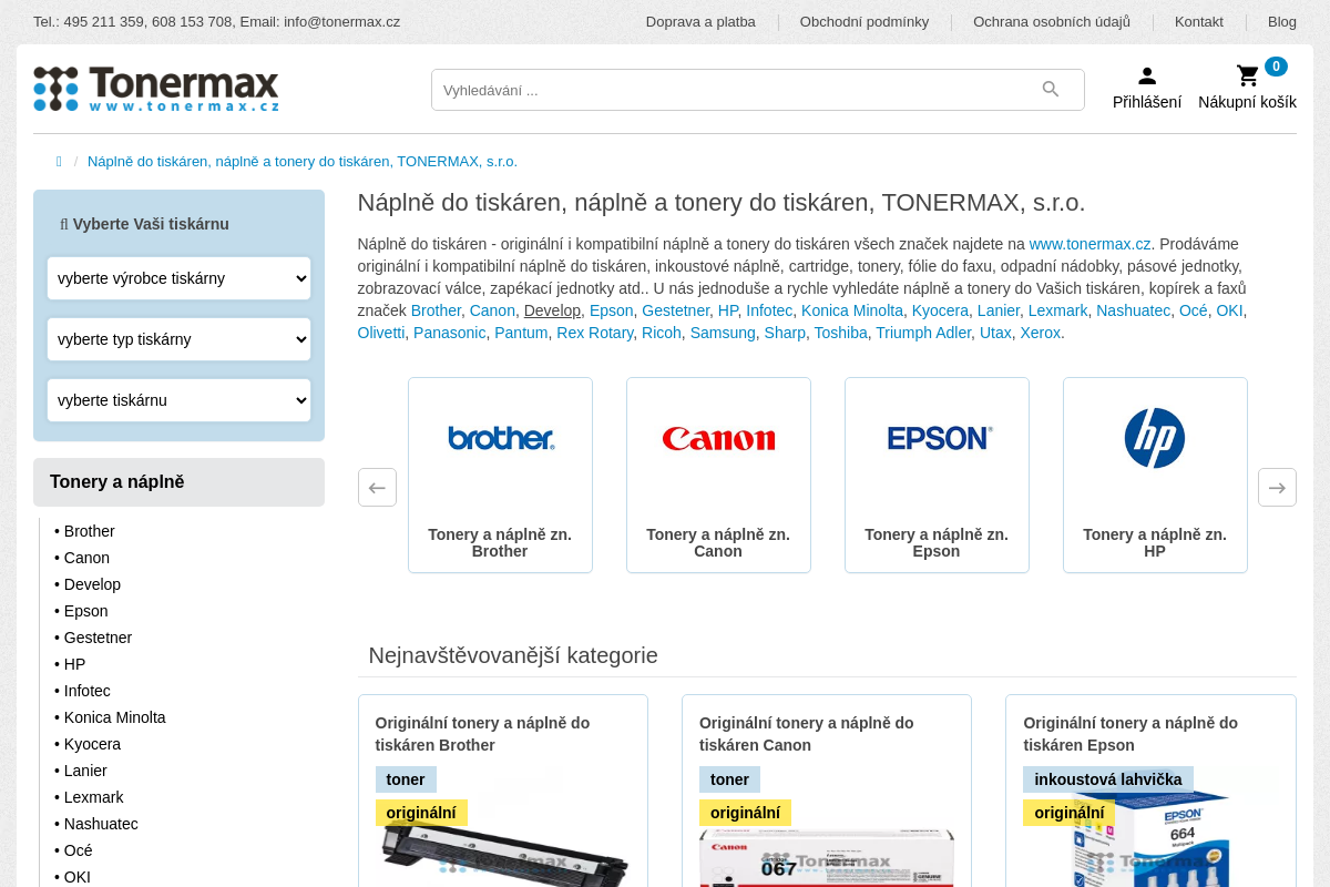 TONERMAX, s.r.o.