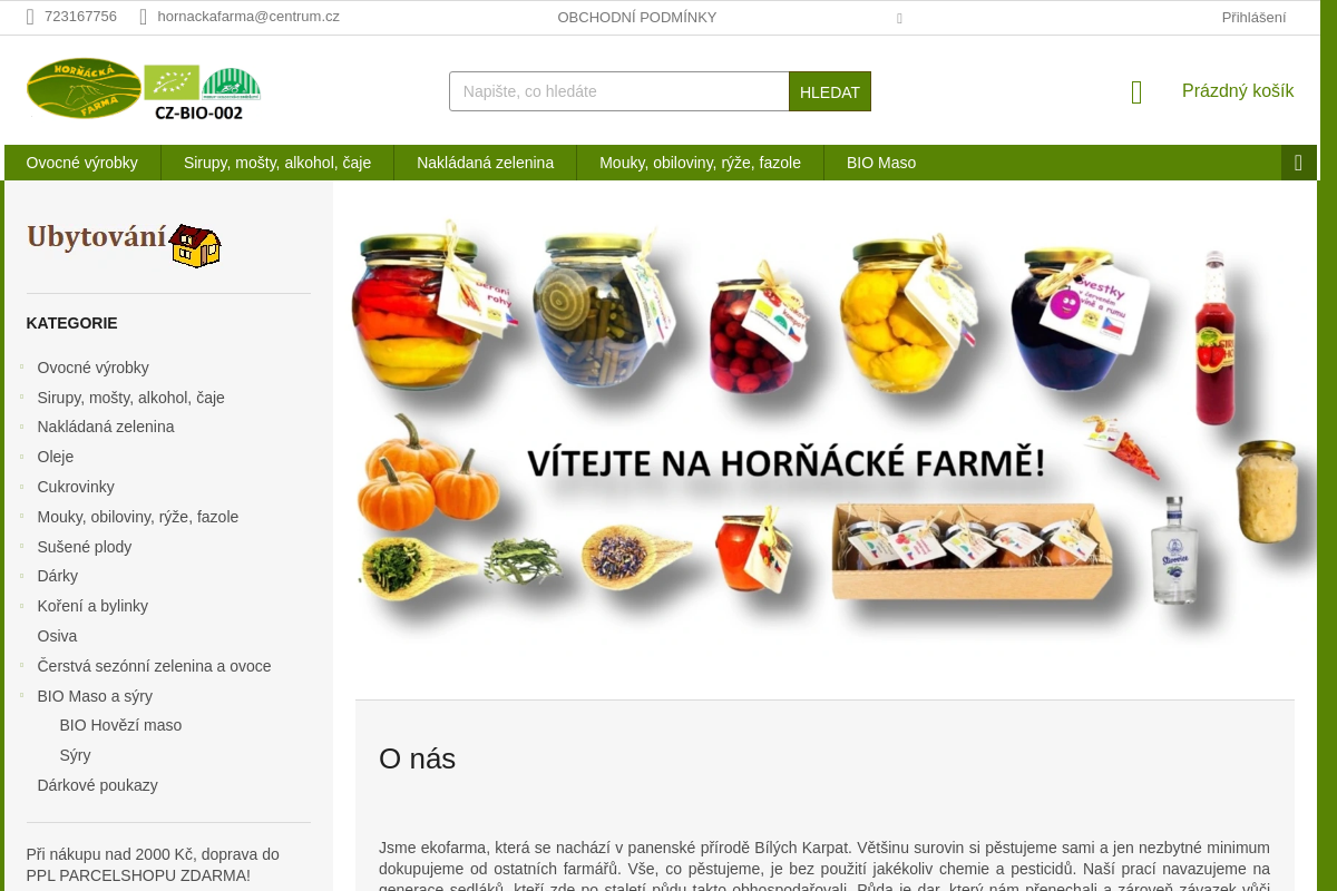 Hornackafarma.cz
