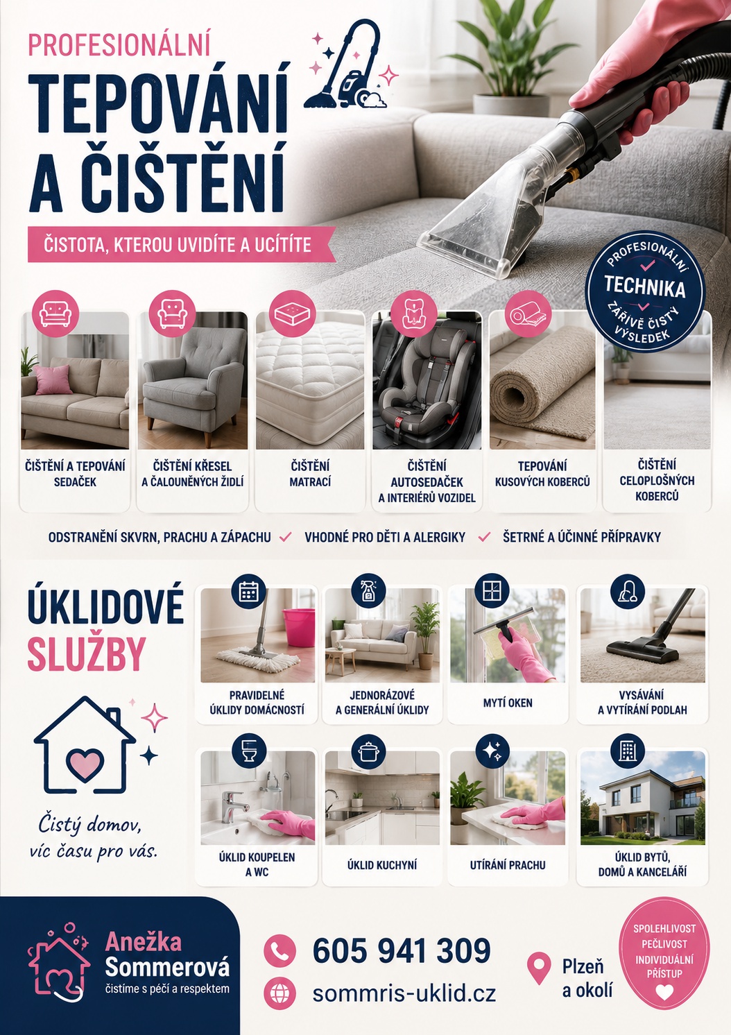 Úklidové práce - Anežka Sommerová foto 3