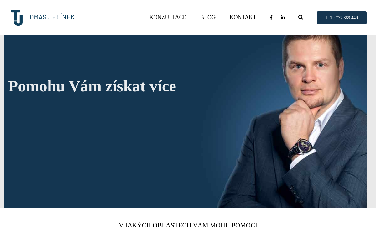 Tomáš Jelínek - marketingový poradce