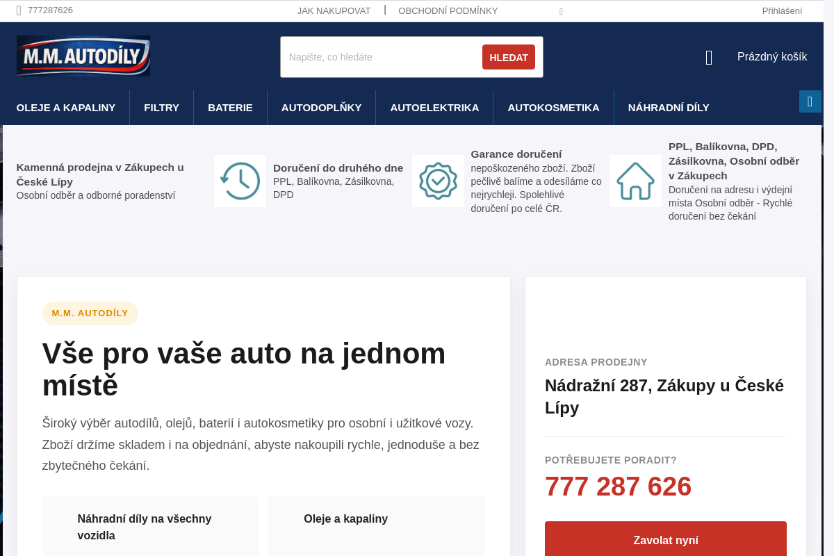 M.M. AUTODÍLY