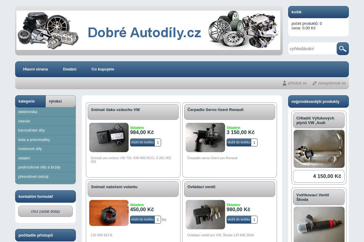 Dobreautodily.cz
