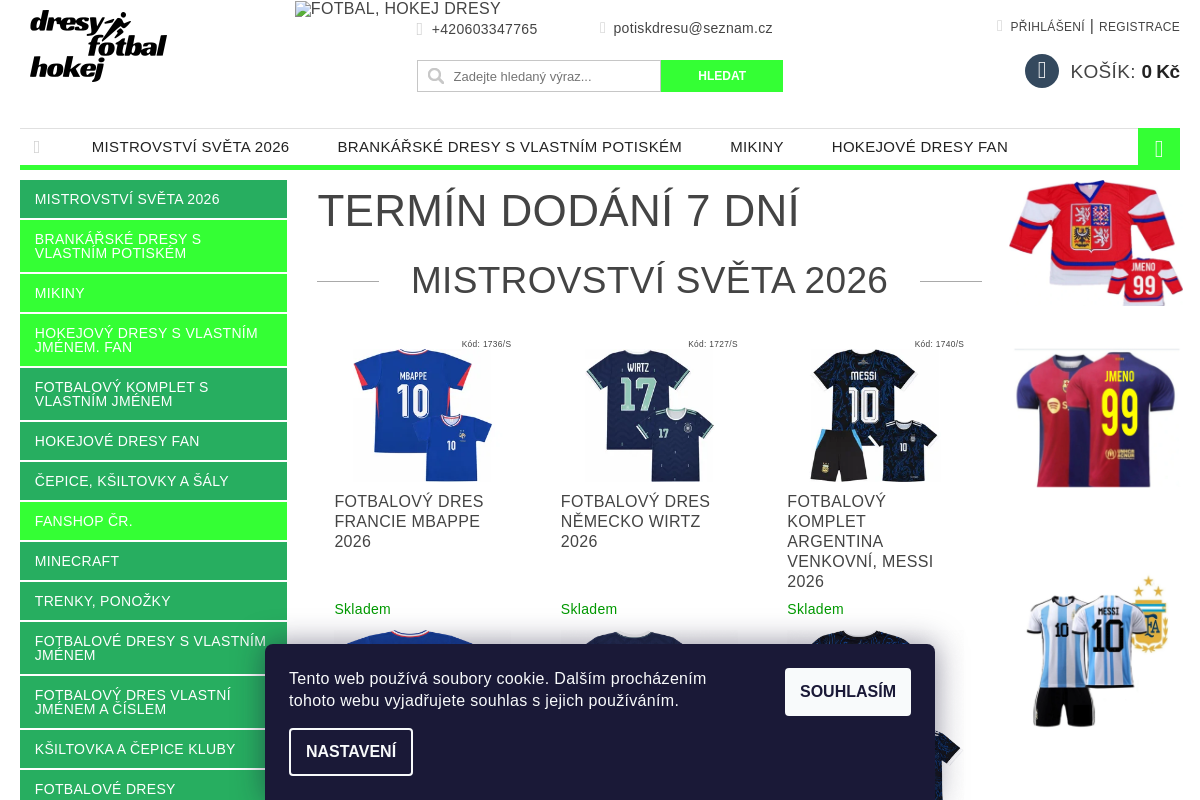 dresy-fotbal-hokej.cz foto 1