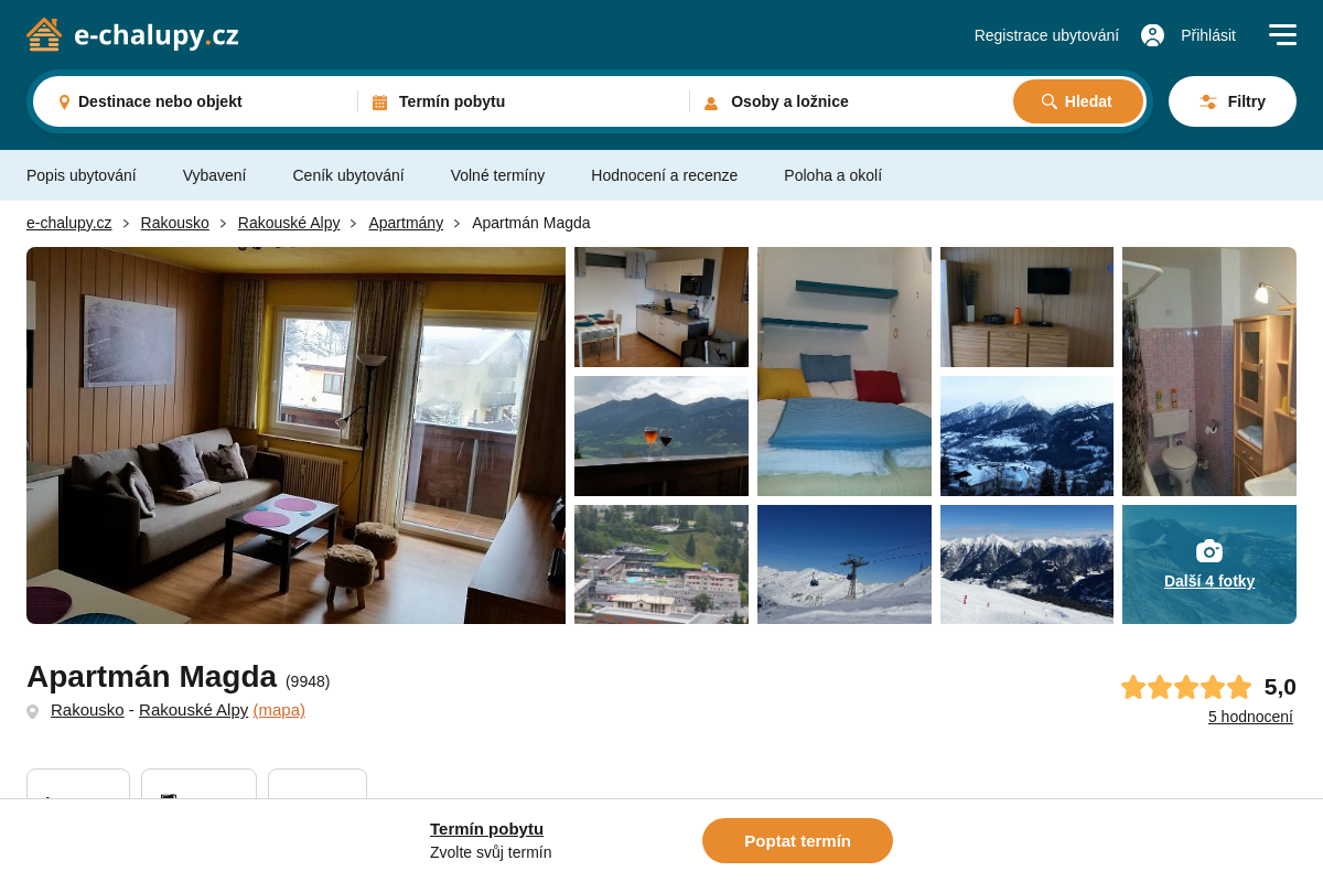 Apartmán Magda