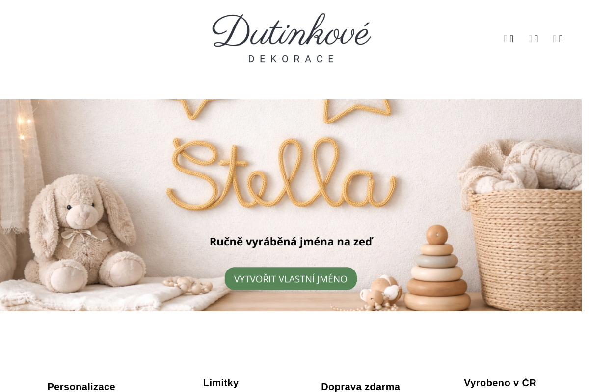 dutinkovedekorace.cz