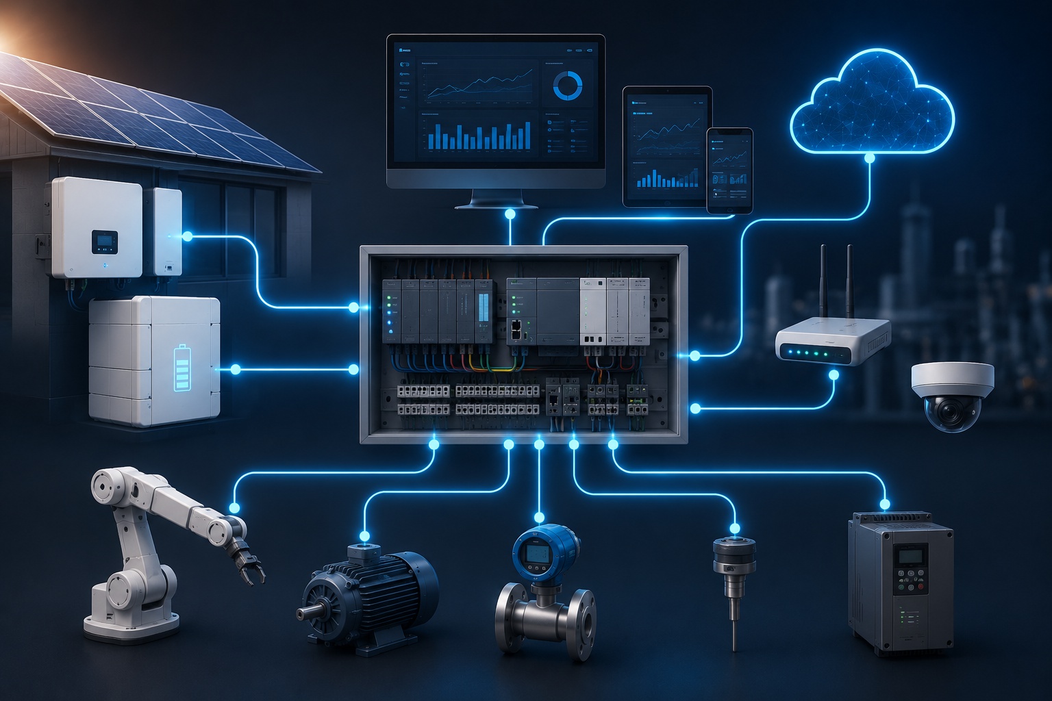 Integrace technologií a automatizace provozu