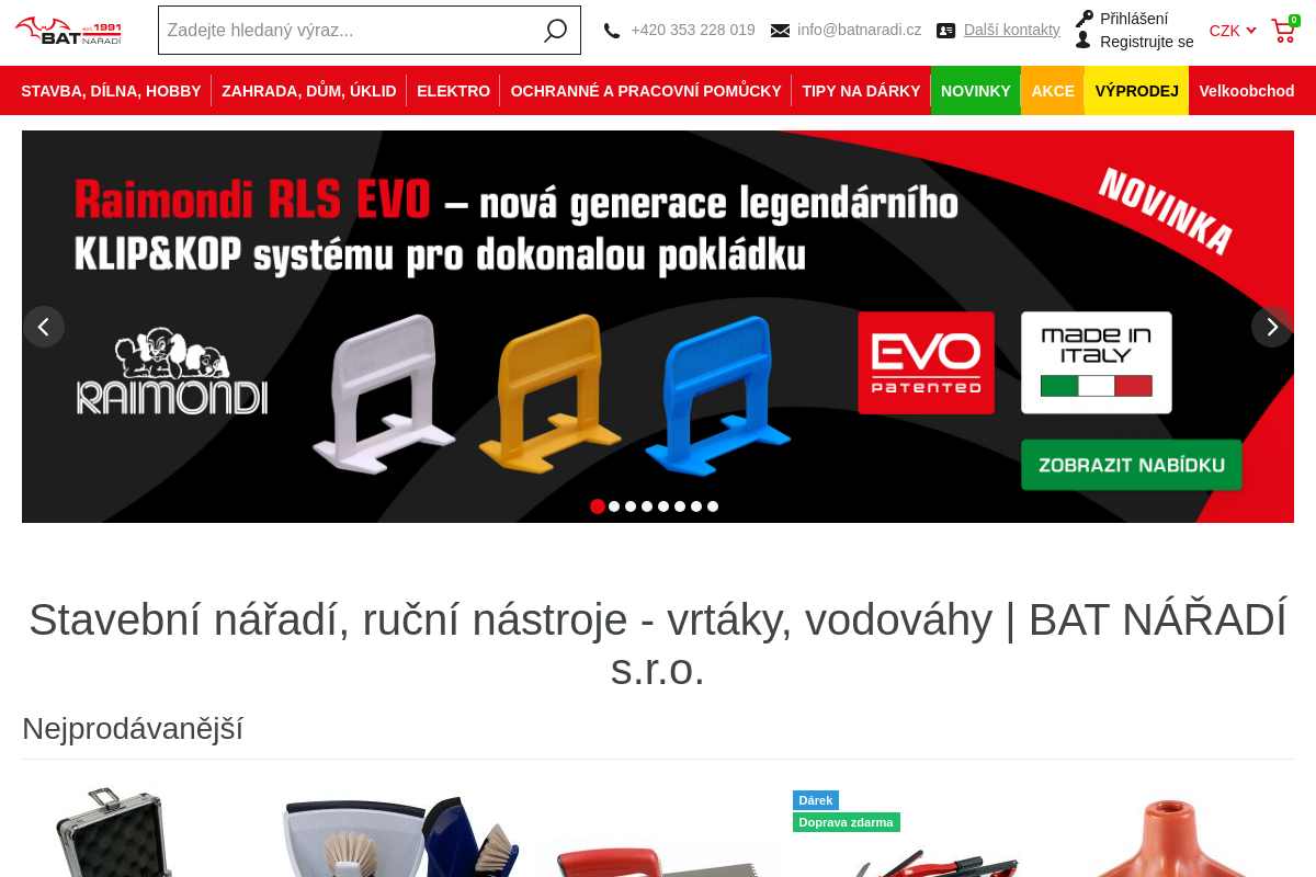 BAT NÁŘADÍ