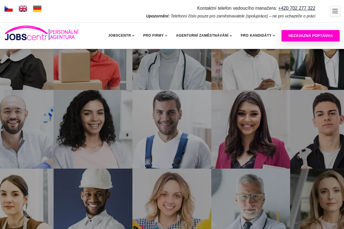 Jobscentr Personální Agentura, s.r.o.