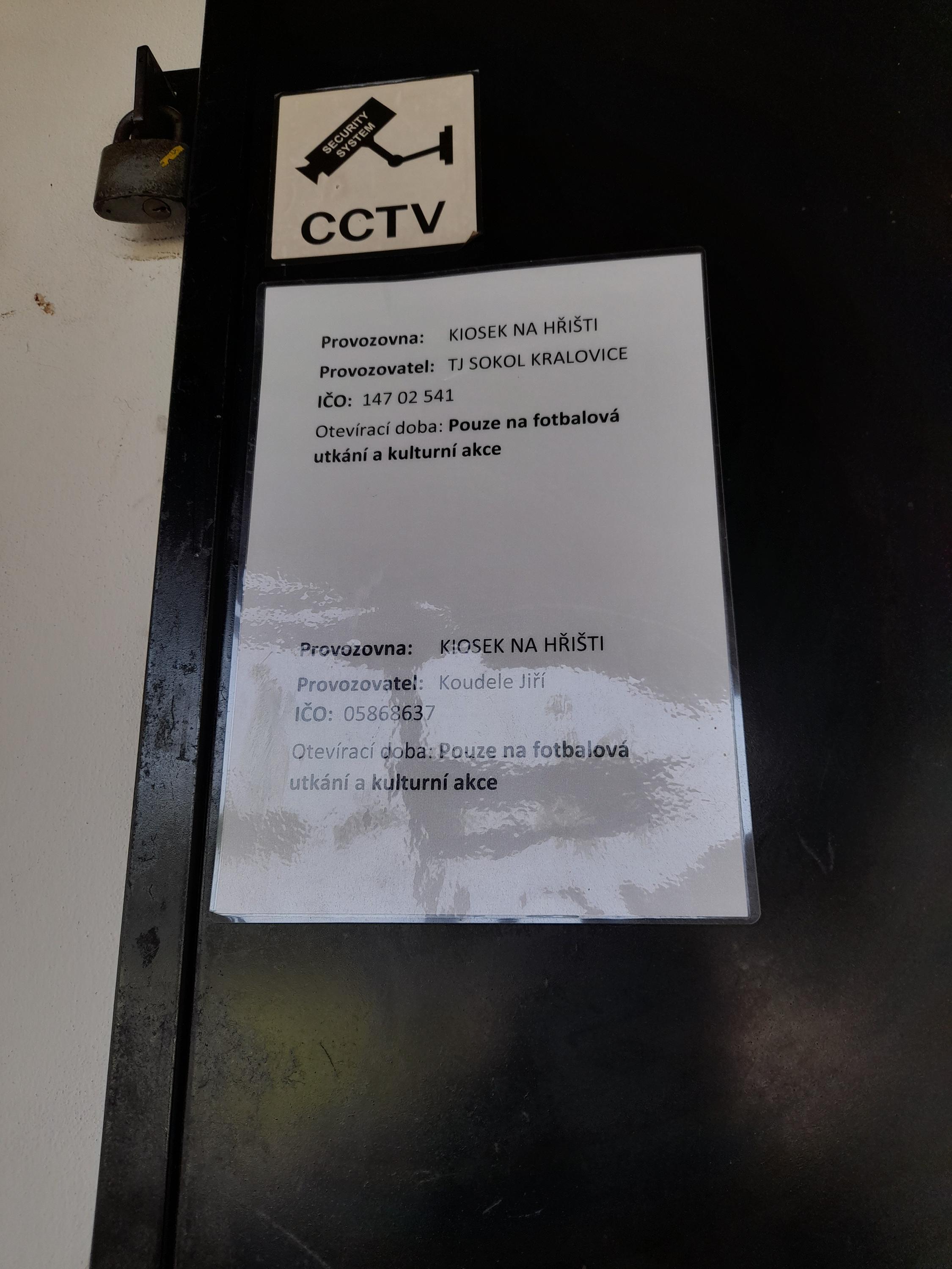 Stánek s občerstvením Kralovice foto 1