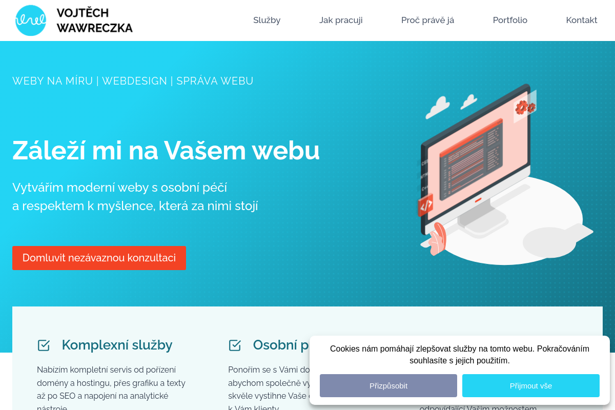 Vojtěch Wawreczka - weby na míru