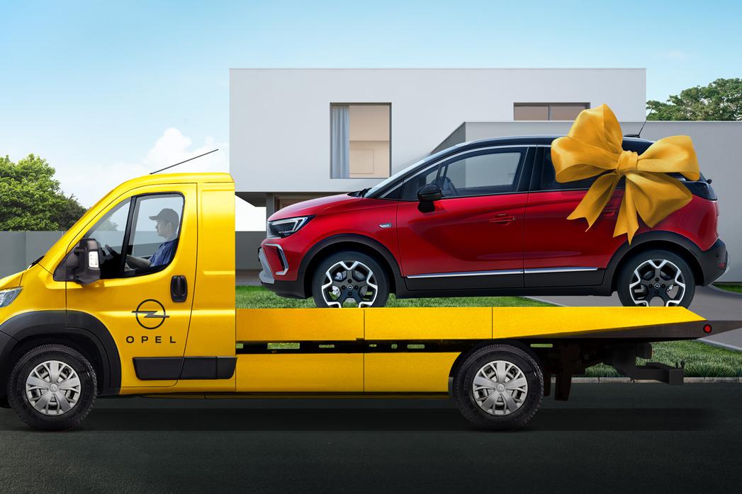 NOVINKA - vůz Opel až k vám domů!