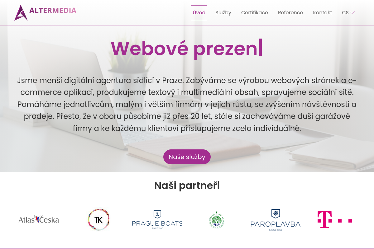 Altermedia - internetová digitální agentura