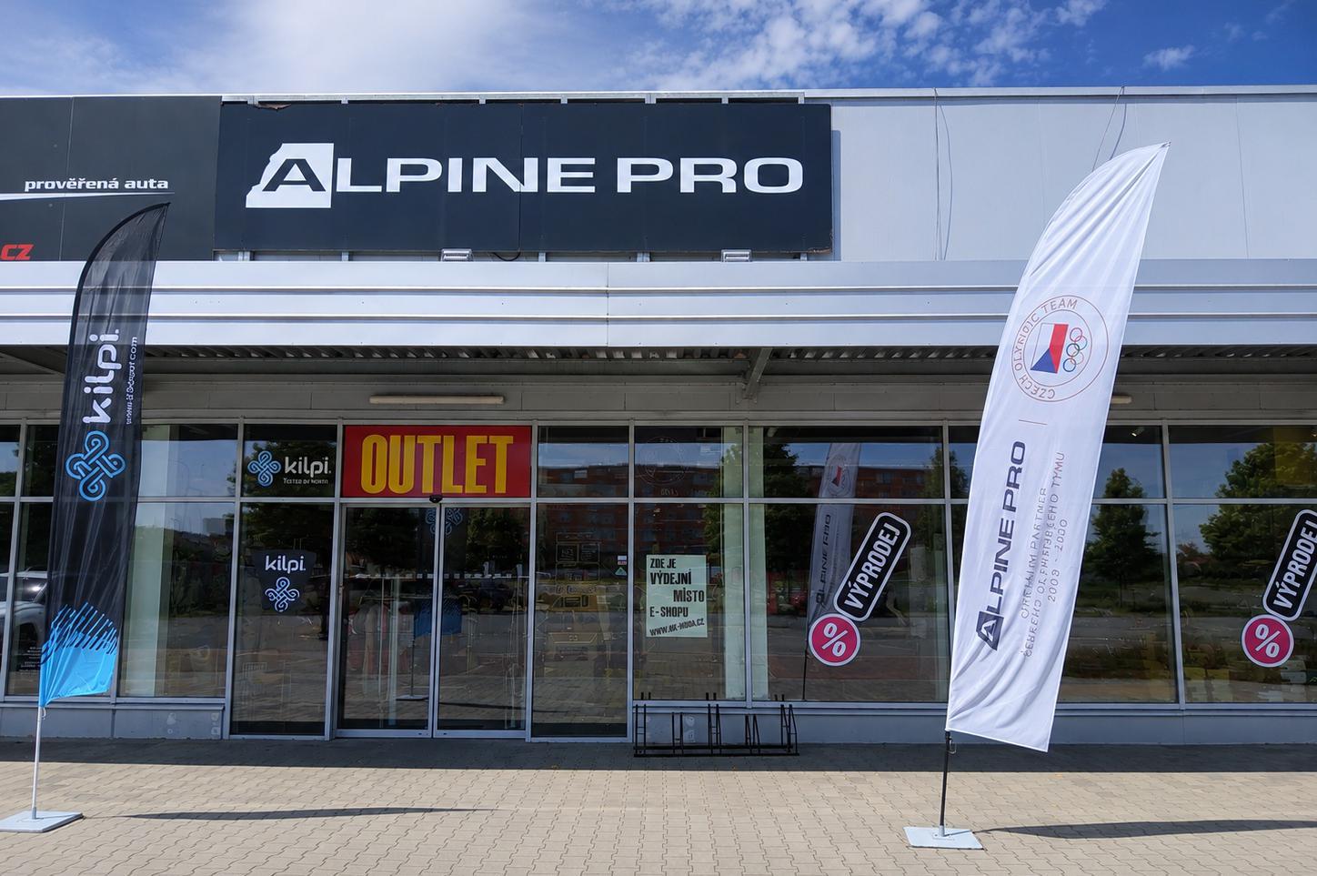 Alpine Pro & Kilpi Outlet Prostějov