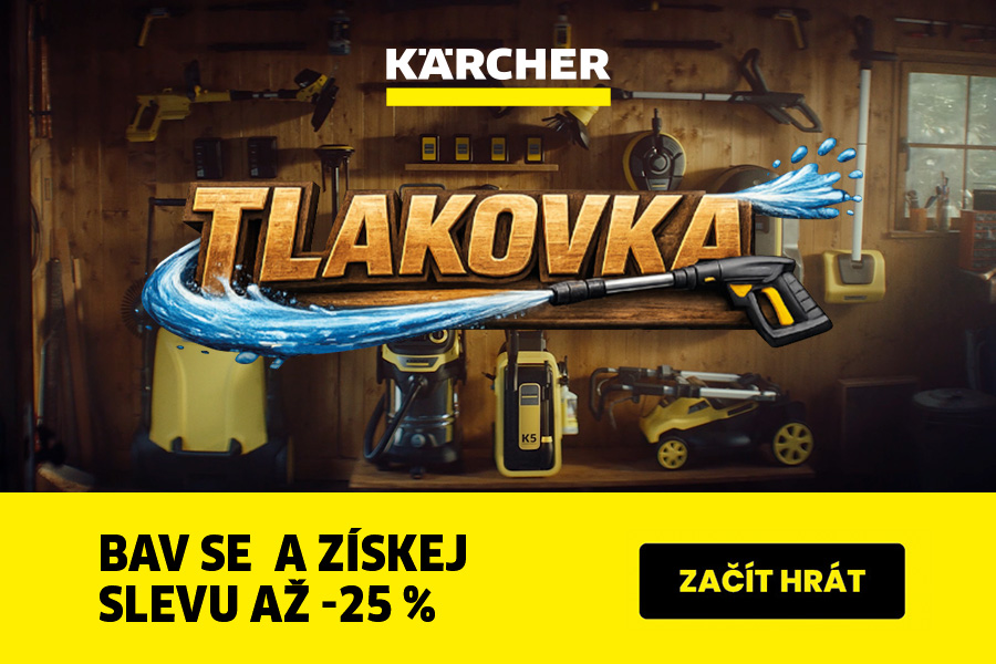 Zahrajte si Kärcher Tlakovku a získejte slevu!