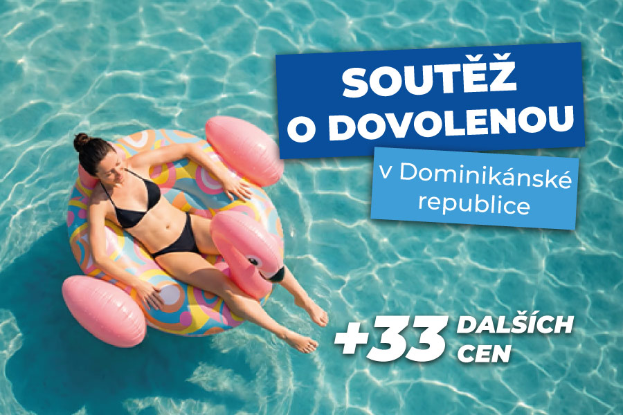 Soutěž o dovolenou a 33 dalších cen