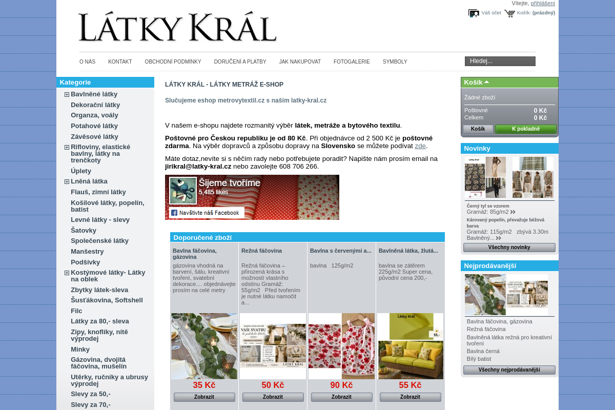 Metrovytextil.cz