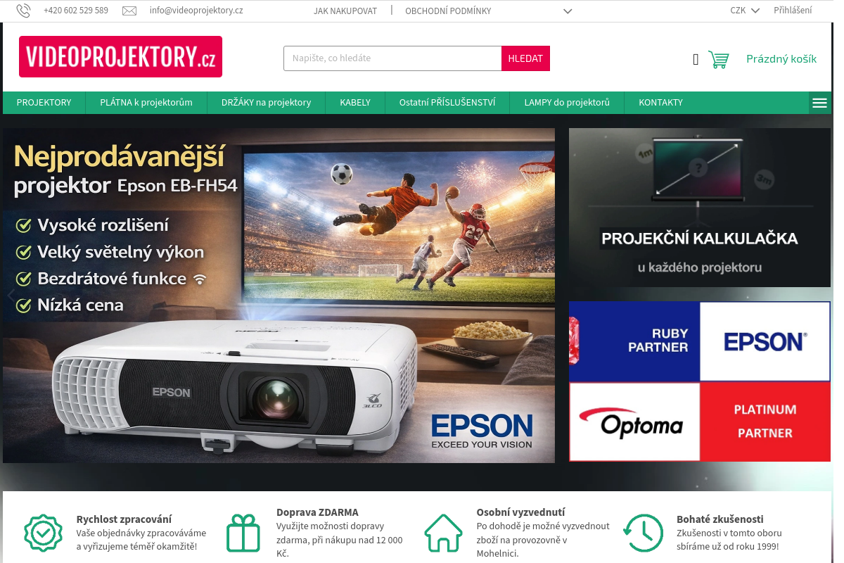 Videoprojektory.cz
