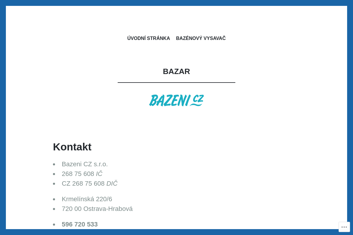 Ebazeni.cz