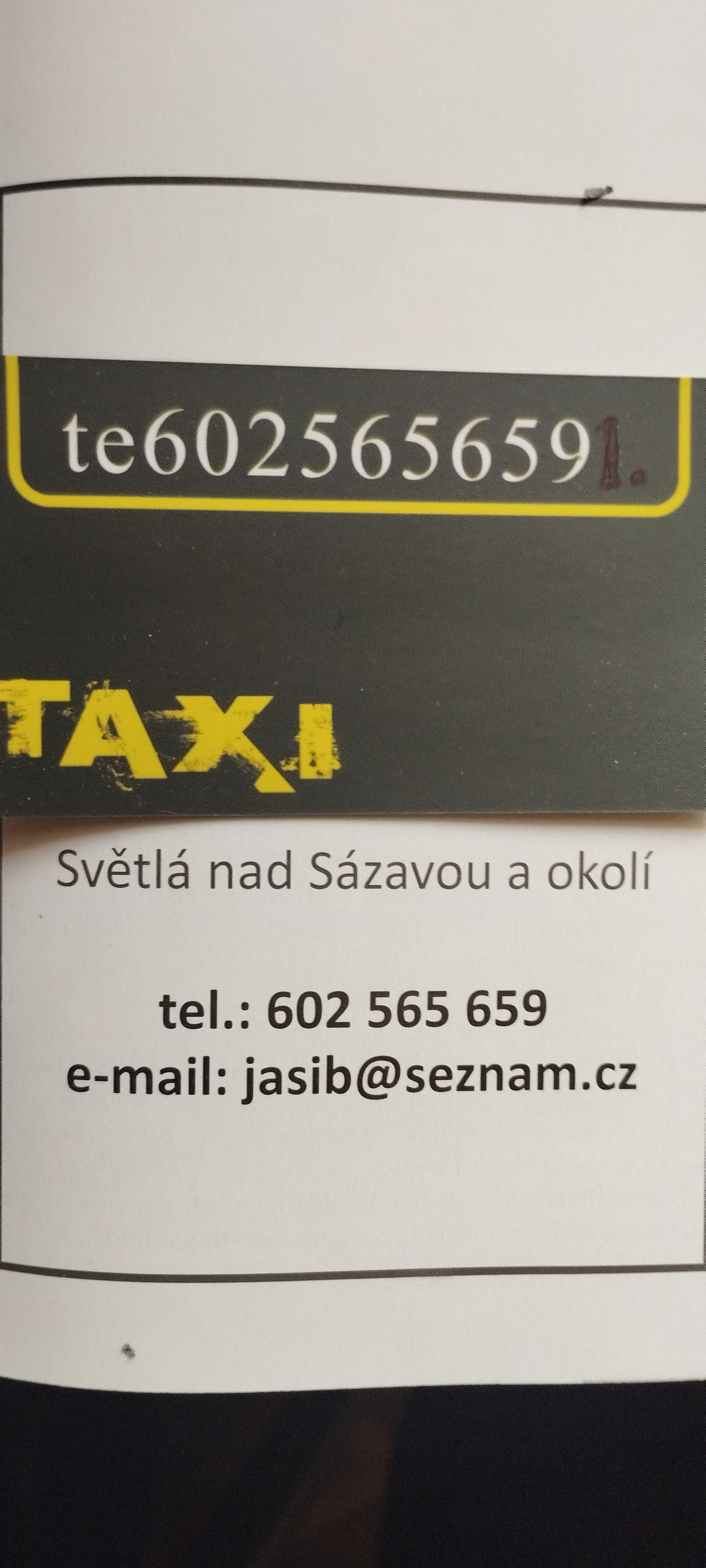 Taxi služby Jaroslav Šibor foto 2