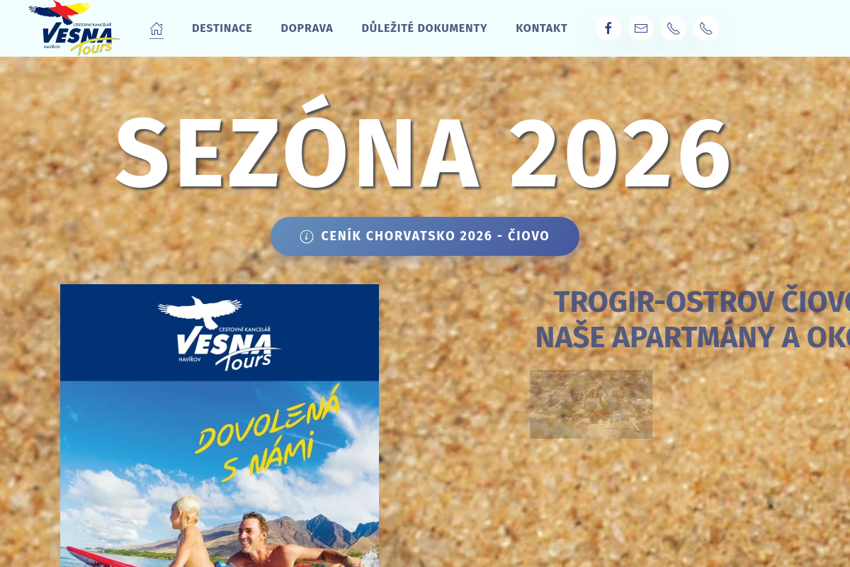 Cestovní kancelář Vesna Tours