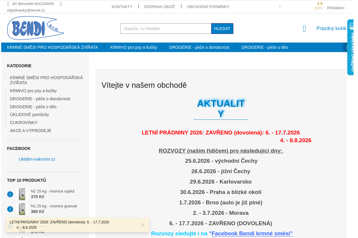 Uklidim-nakrmim.cz
