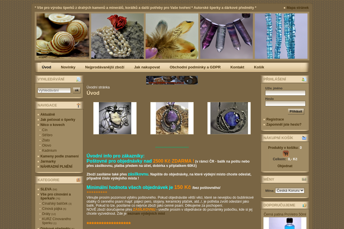Kamenykoralky.com
