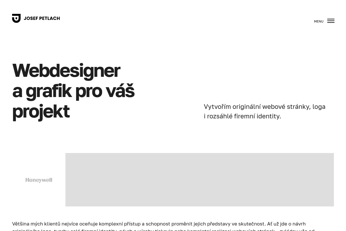 Tvorba webů a grafika Josef Petlach