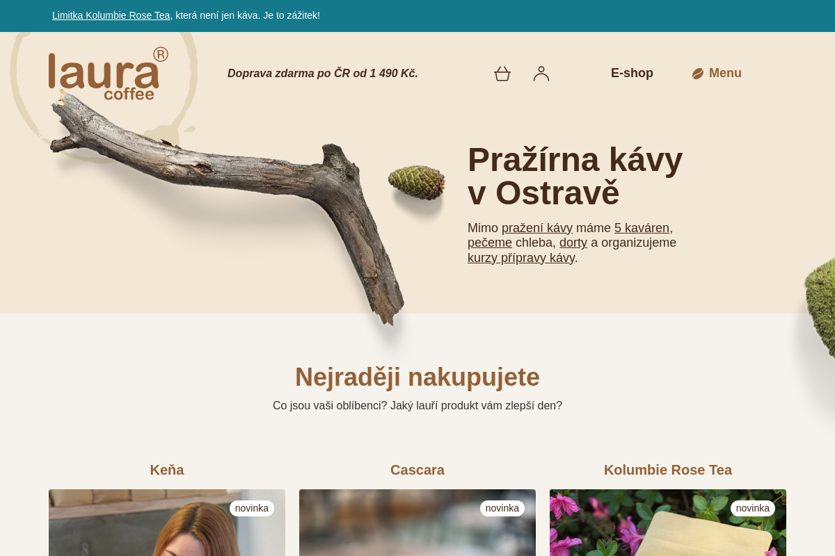 Laura Coffee - E-SHOP