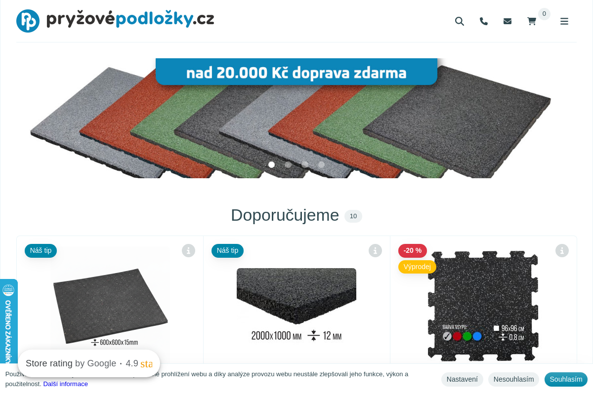 Pryzovepodlozky.cz