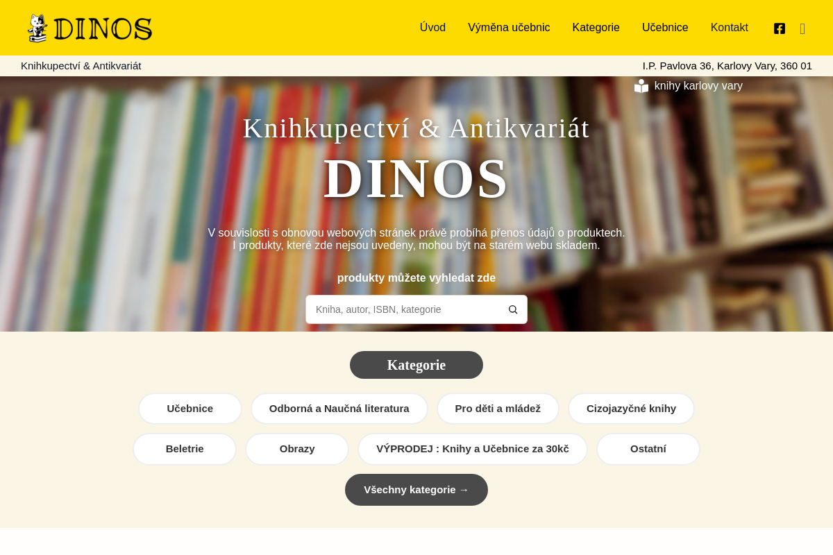 Knihkupectví DINOS