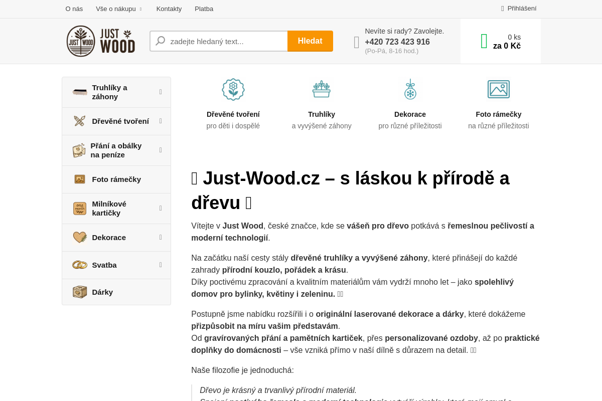 Just-wood.cz