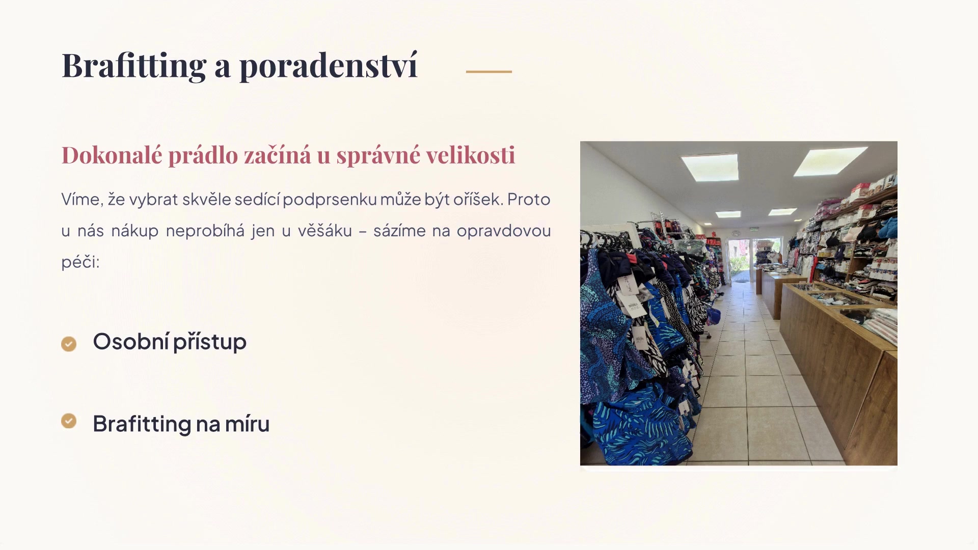 Spodní prádlo u Jiřinky foto 2 (náhled videa)