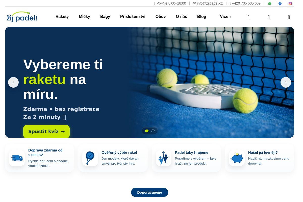 Žij padel!