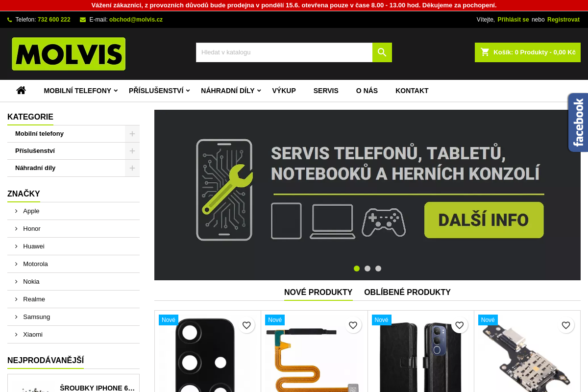 Molvis Mobil servis Třebíč