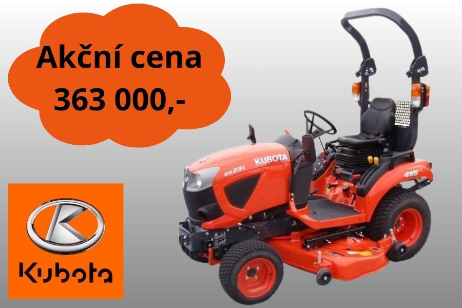Akční nabídka KUBOTA