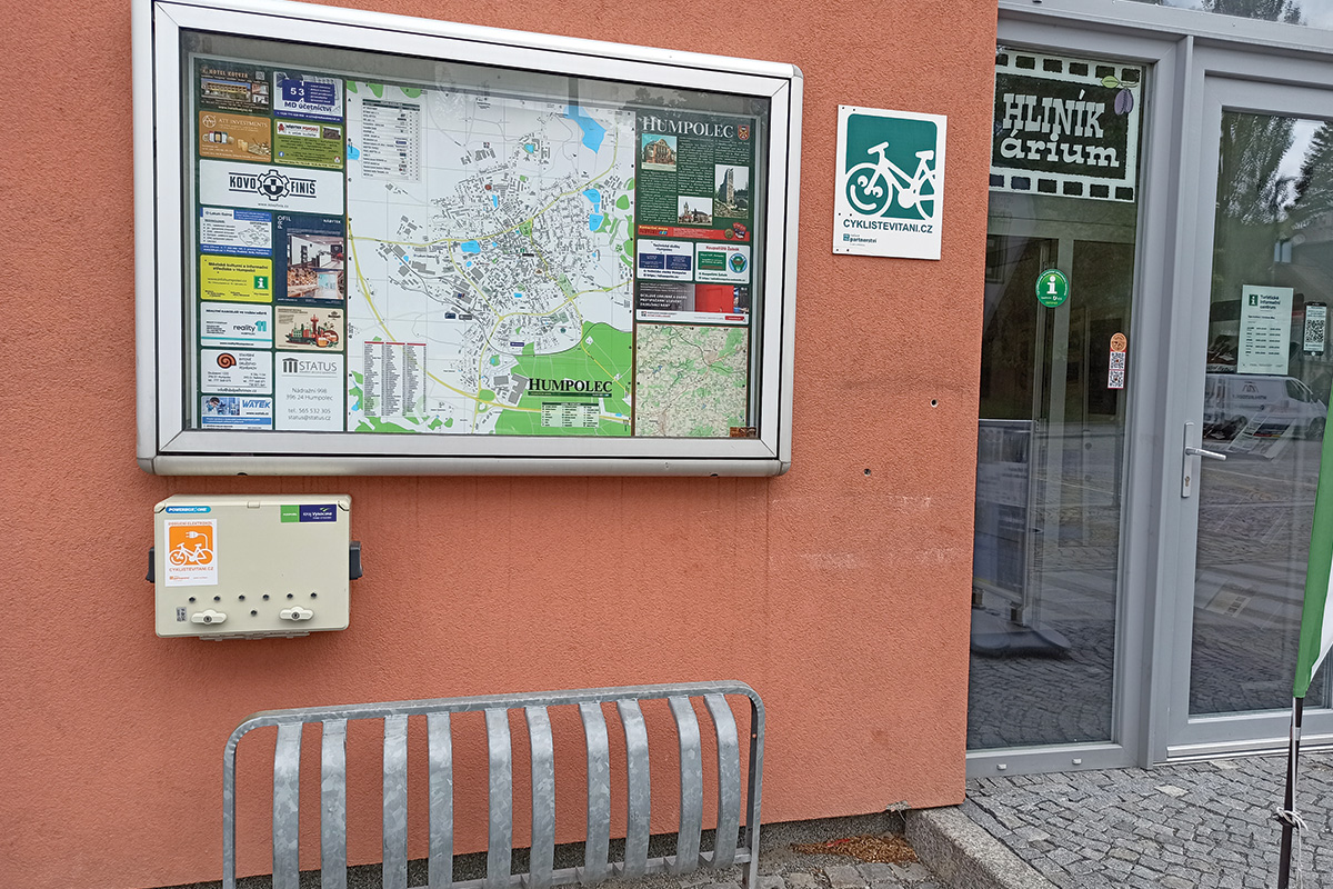 Nabíjecí stanice Turistické informační centrum Humpolec foto 1