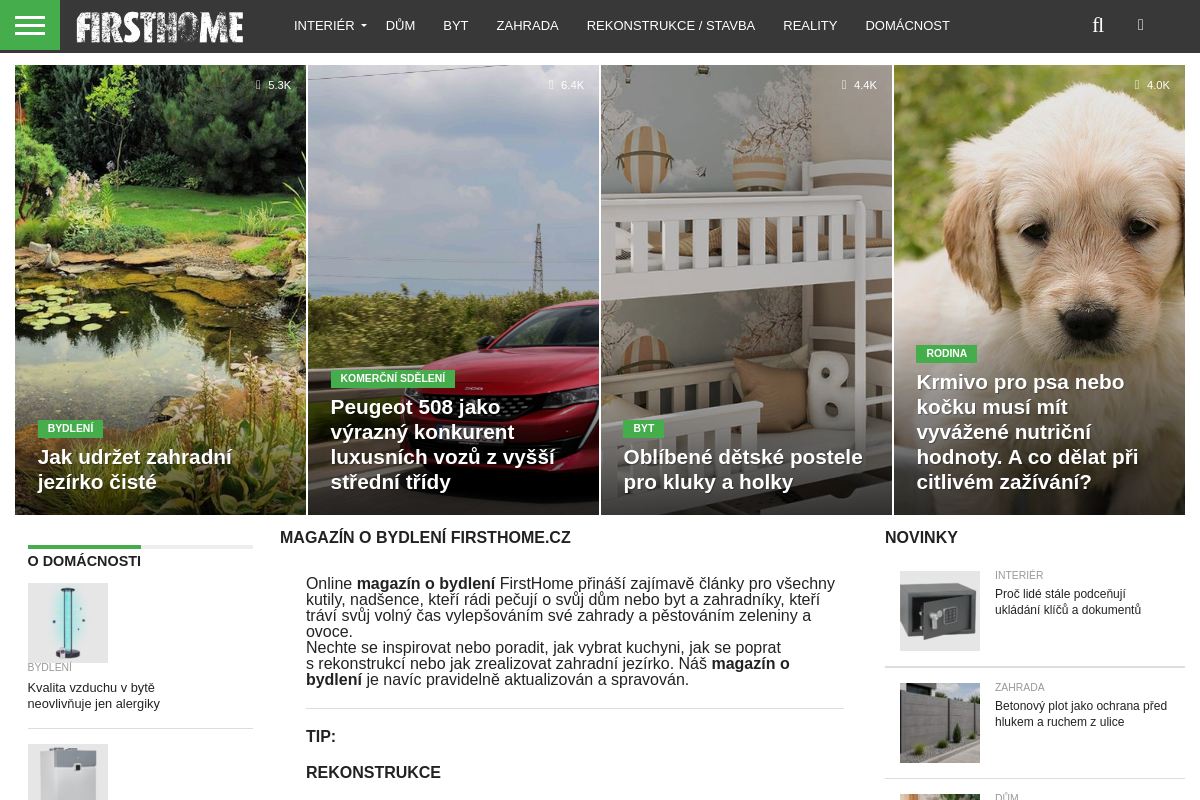 FirstHome.cz