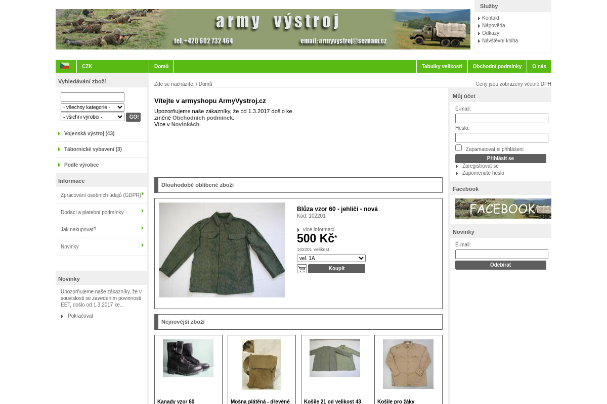 Armyvystroj.cz