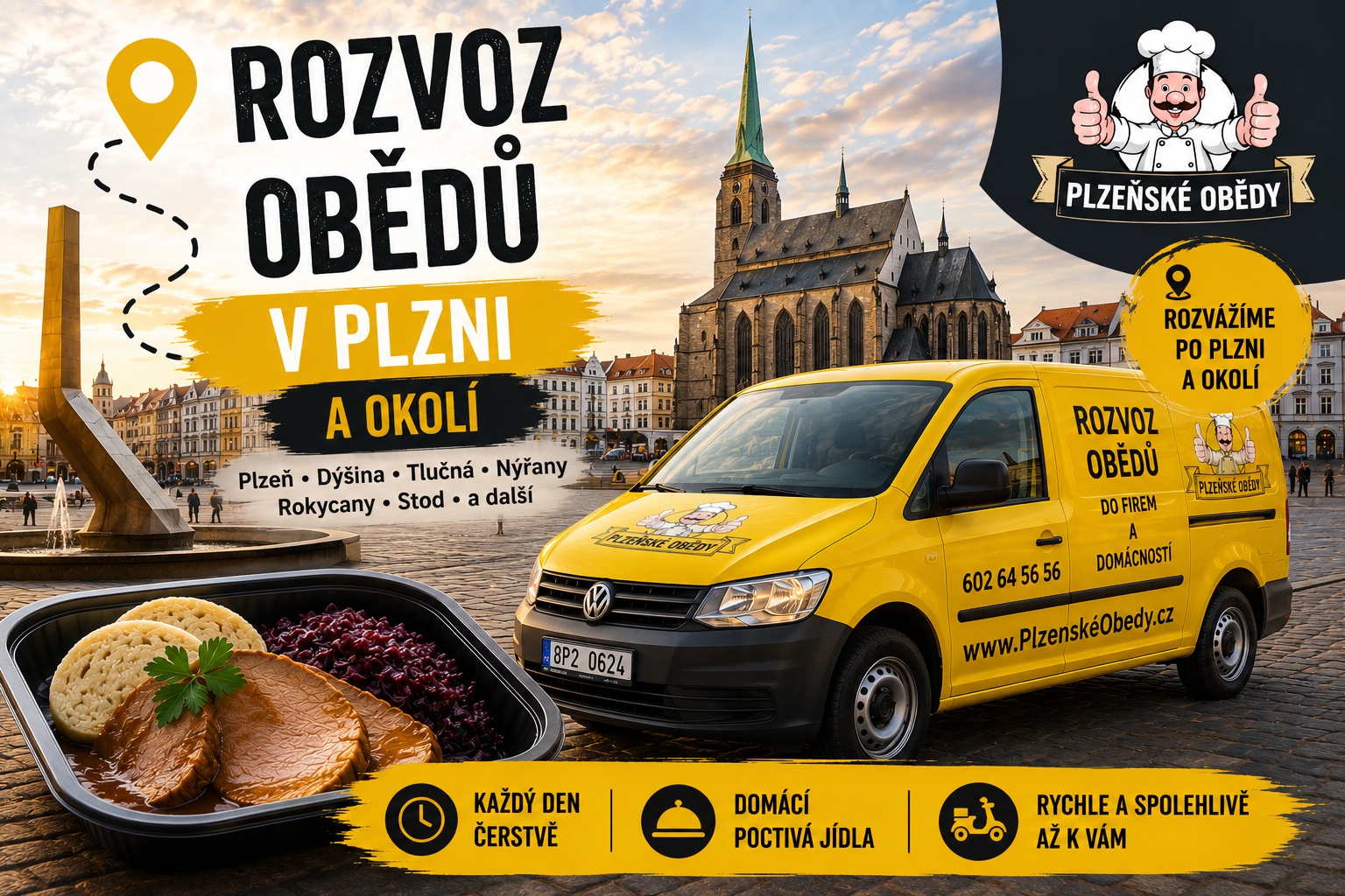 Stravování do Vaší firmy nebo domácnosti