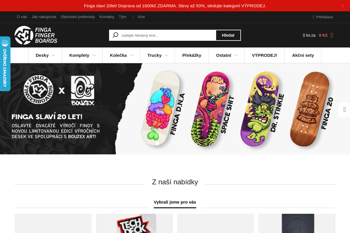 Finga fingerboards