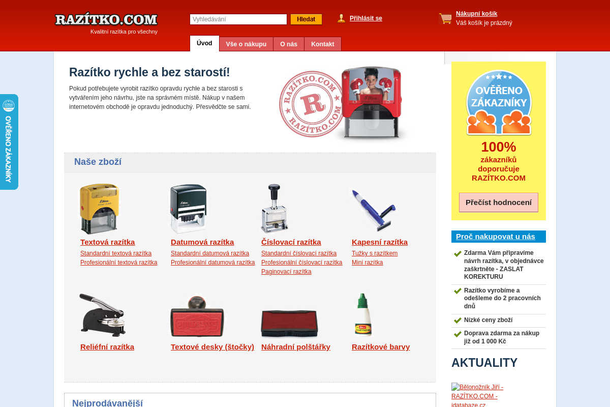 RAZÍTKO.COM foto 1