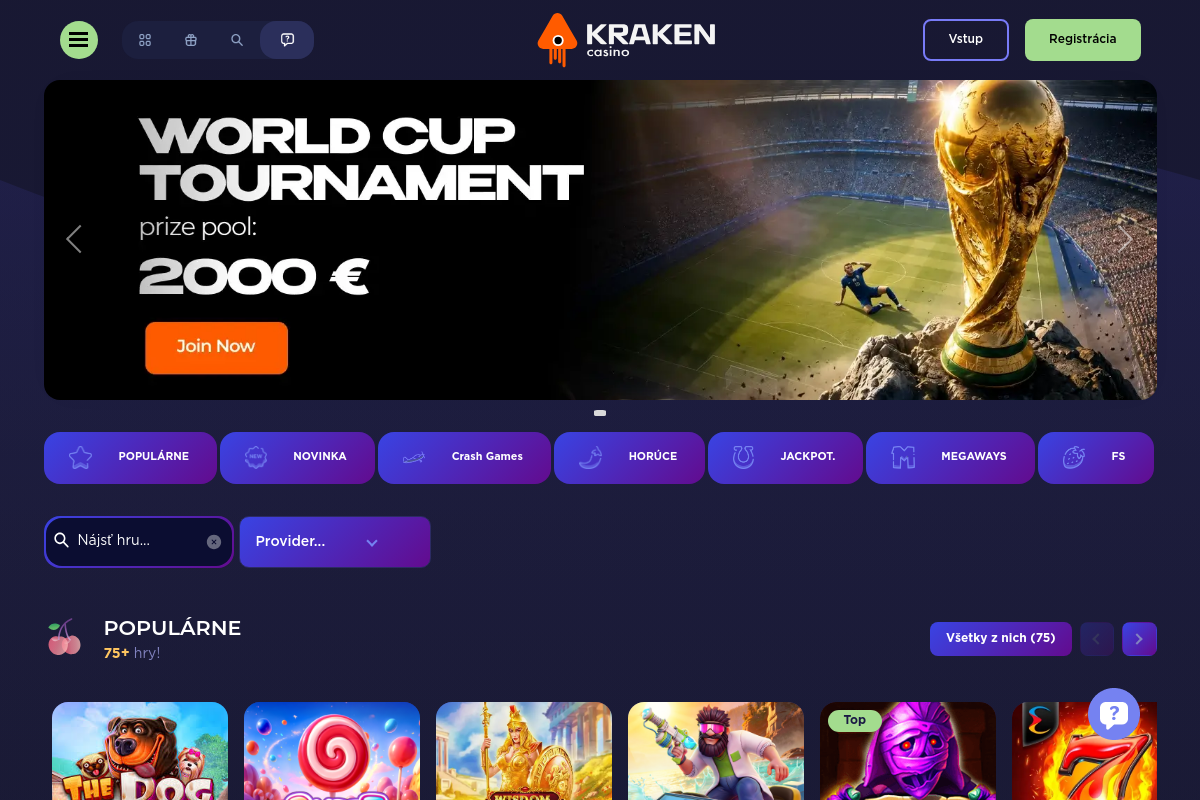 Kraken - Online Casino