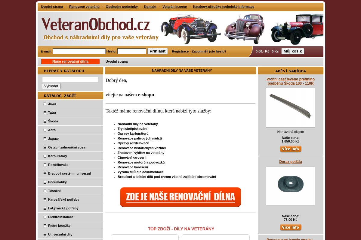 Veteranobchod.cz