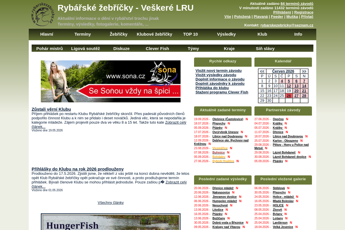 Rybářské žebříčky z.s.