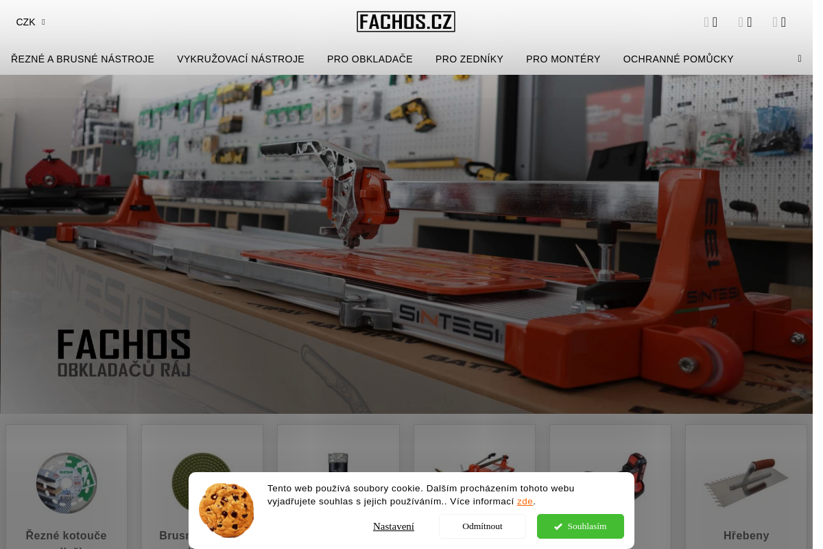 Fachos - nářadí pro obkladače