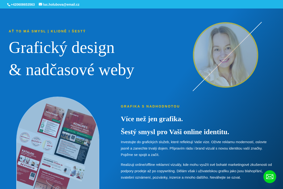 Grafický design a nadčasové weby