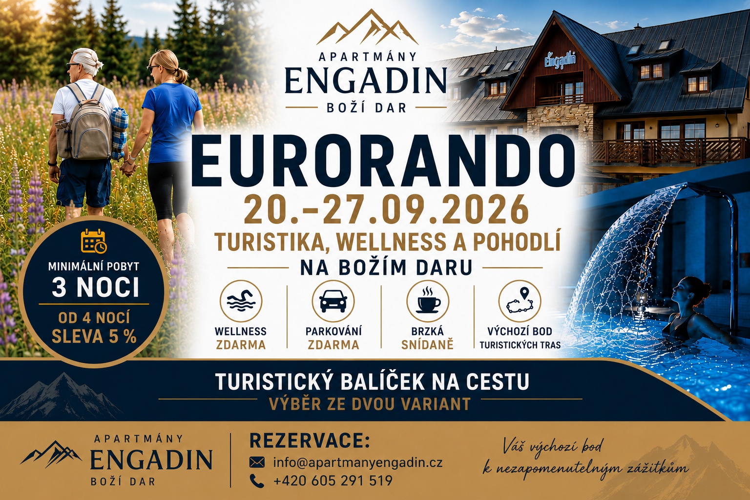 EURORANDO - turistický festival v Krušných horách